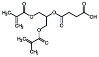 1, 3 - Glycerol Dimethacrylate/Succinate Adduct